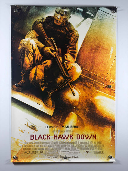 BLACK HAWK DOWN 2001 Original Movie Poster 27x40 Rolled Ridley Scott Josh Hartnett