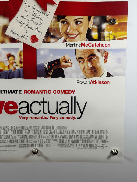 LOVE ACTUALLY 2003 Original Movie Poster 27x40 DS Rolled Hugh Grant Liam Neeson Keira Knightley