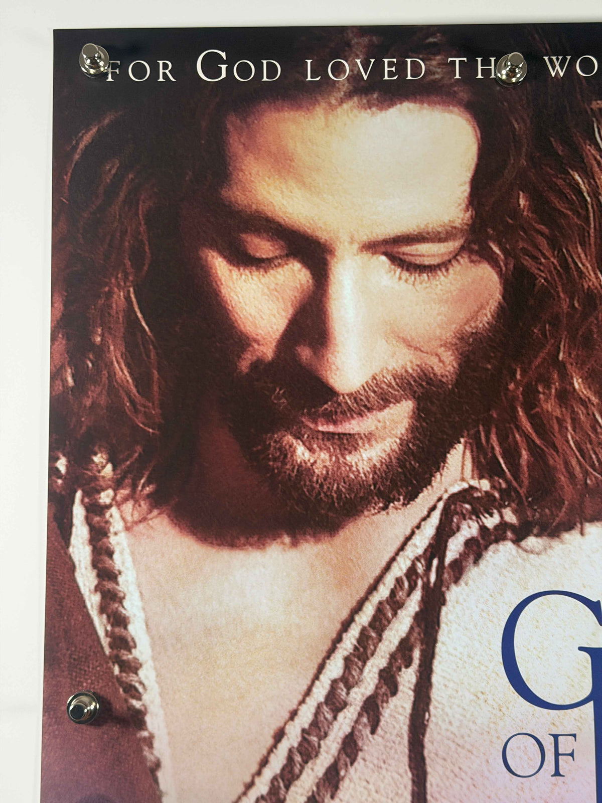 THE GOSPEL OF JOHN 2003 Original Movie Poster 27x40 SS Rolled Poster Henry Ian Cusick