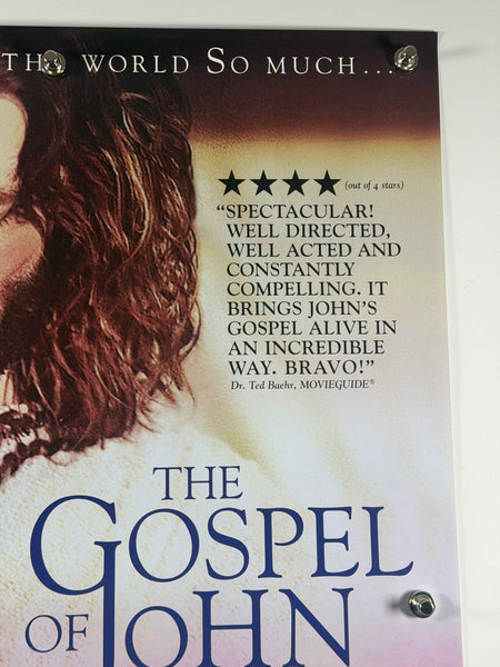 THE GOSPEL OF JOHN 2003 Original Movie Poster 27x40 SS Rolled Poster Henry Ian Cusick