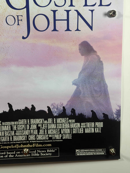 THE GOSPEL OF JOHN 2003 Original Movie Poster 27x40 SS Rolled Poster Henry Ian Cusick