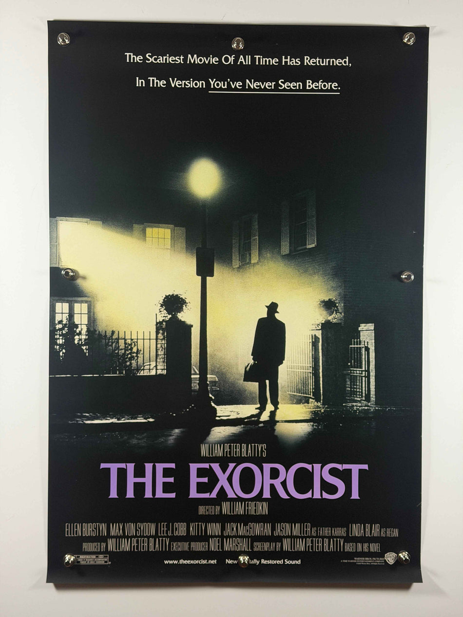 THE EXORCIST 2000 Original 27x40 Movie Poster Rolled DS William Friedkin Horror
