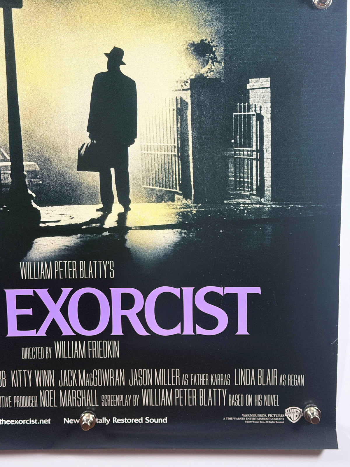 THE EXORCIST 2000 Original 27x40 Movie Poster Rolled DS William Friedkin Horror