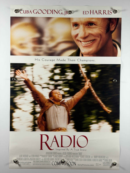 RADIO 2003 Original Movie Poster 27x40 DS Rolled Cuba Gooding Jr Ed Harris