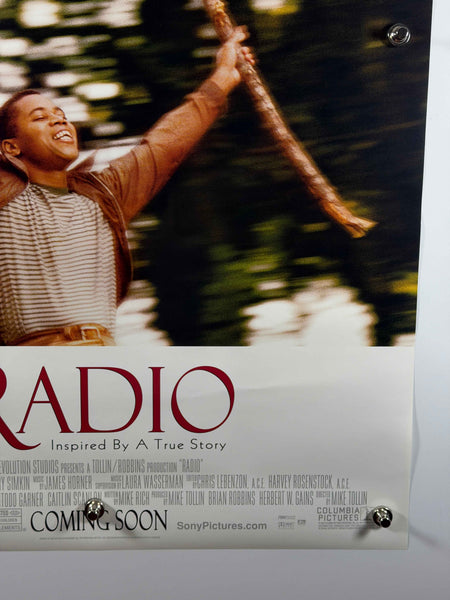 RADIO 2003 Original Movie Poster 27x40 DS Rolled Cuba Gooding Jr Ed Harris