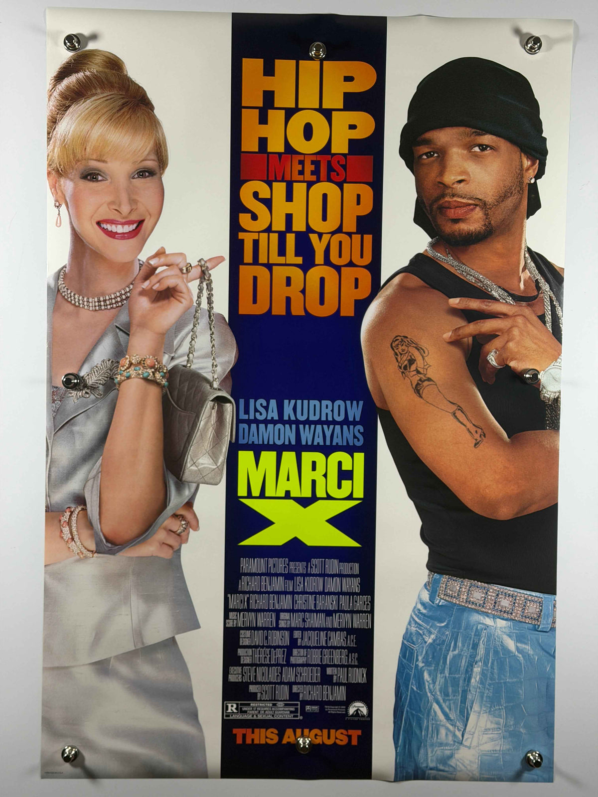 MARCI X 2003 Original Movie Poster 27x40 SS Rolled Lisa Kudrow Damon Wayans