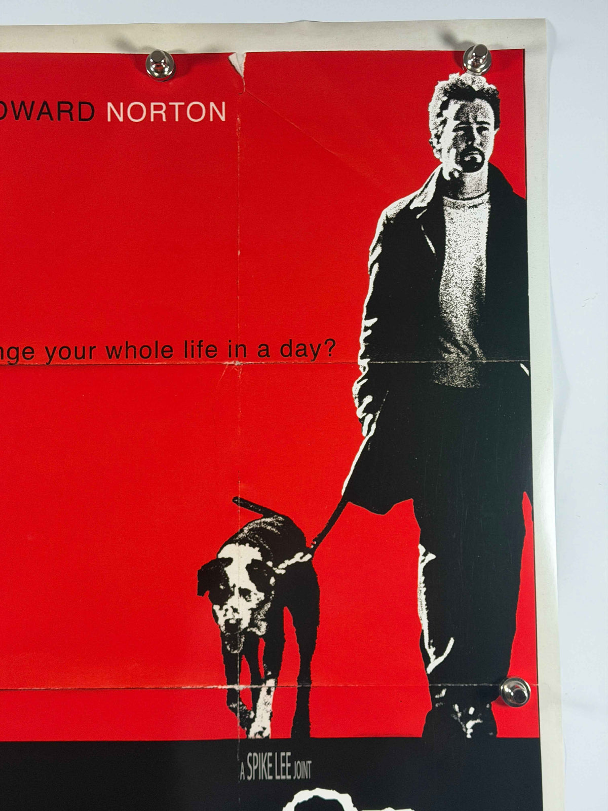 25TH HOUR 2002 Original Movie Poster 27x40 Rolled Edward Norton Spike Lee