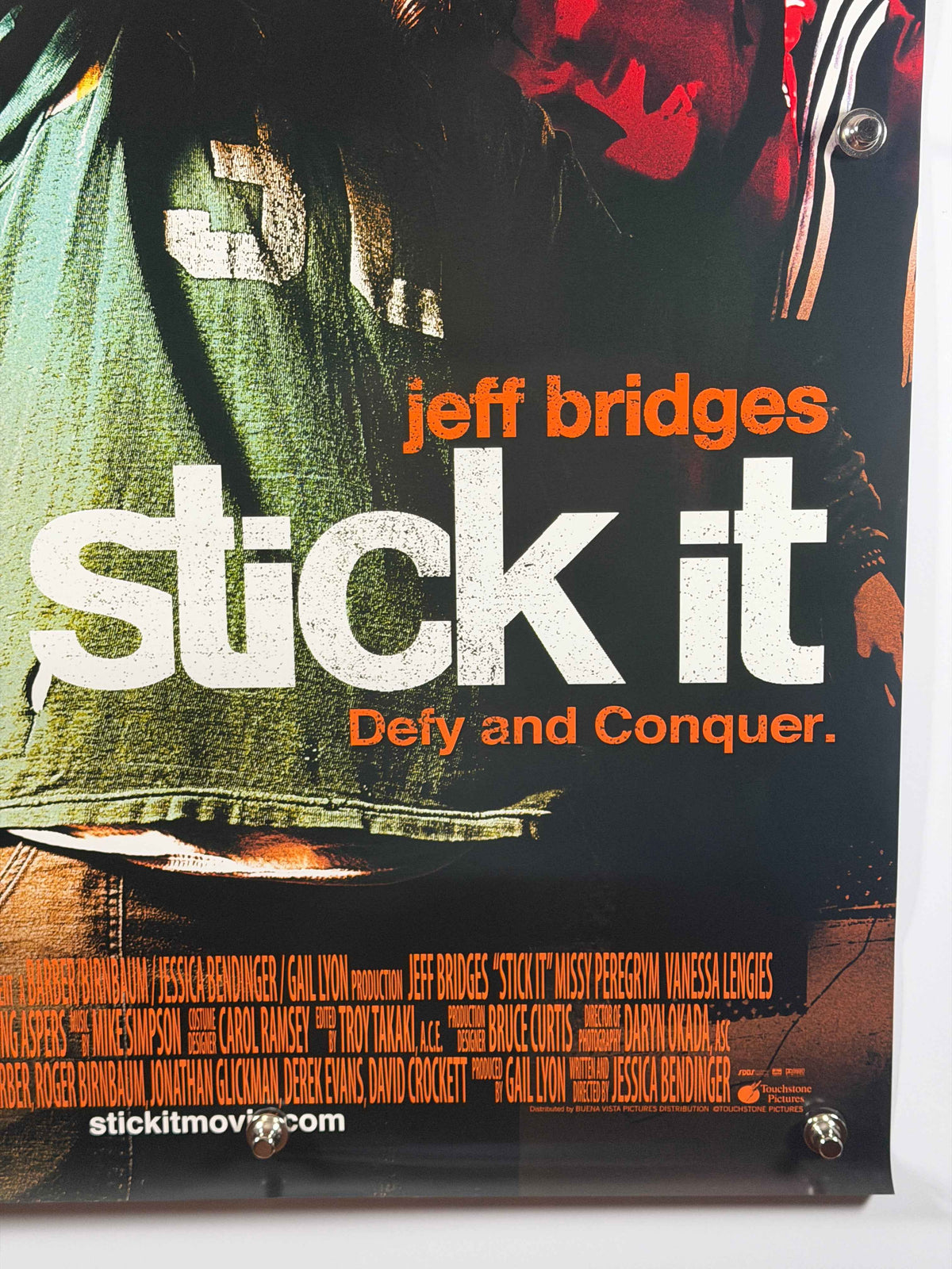 STICK IT 2006 Original Movie Poster 27x40 DS Rolled Jeff Bridges Missy Peregrym