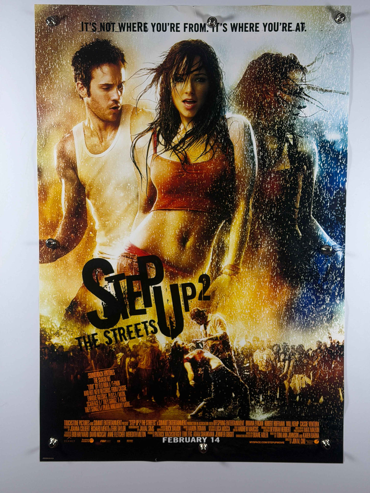 STEP UP 2 THE STREETS 2008 Original Movie Poster 27x40 DS Rolled Briana Evigan