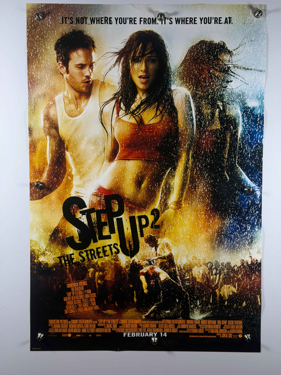 STEP UP 2 THE STREETS 2008 Original Movie Poster 27x40 DS Rolled Briana Evigan