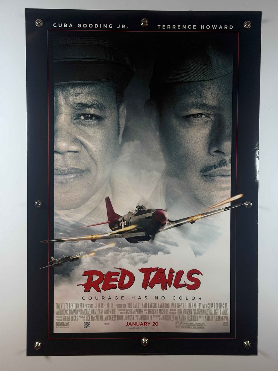 RED TAILS 2012 Original Movie Poster 27x40 DS Rolled Cuba Gooding Jr Terrence Howard
