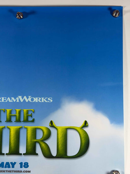SHREK THE THIRD 2007 Original Movie Poster 27x40 DS Rolled DreamWorks Teaser Poster
