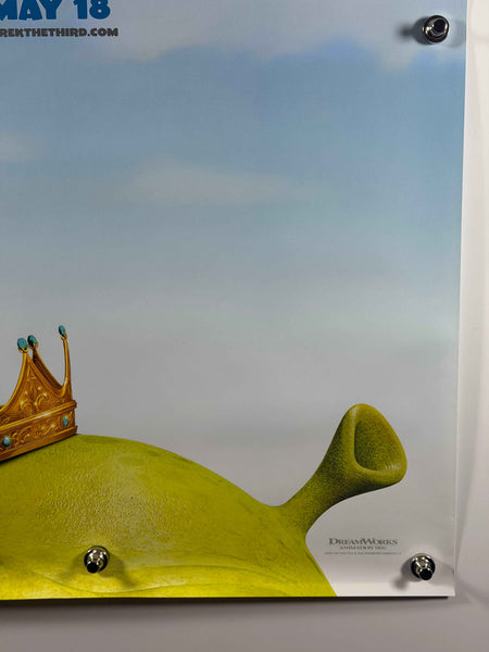 SHREK THE THIRD 2007 Original Movie Poster 27x40 DS Rolled DreamWorks Teaser Poster
