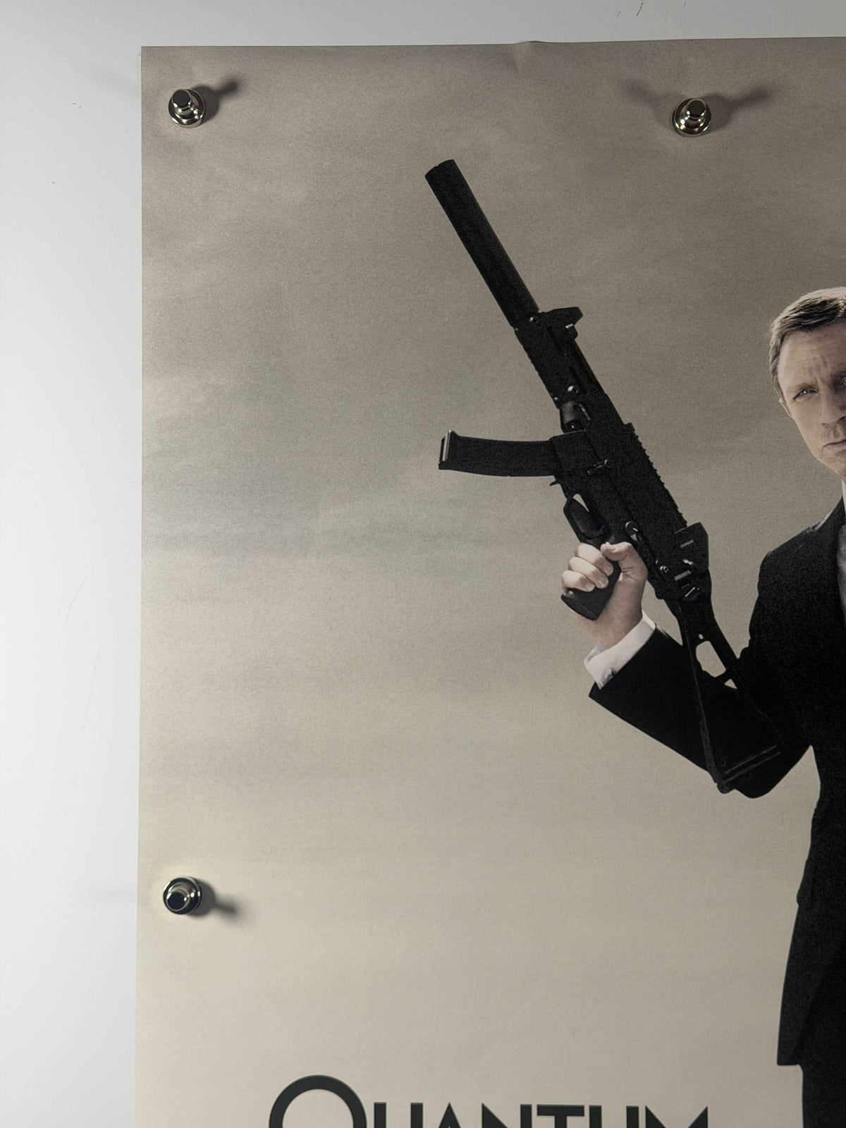 QUANTUM OF SOLACE 2008 Original Movie Poster 27x40 DS Rolled Daniel Craig James Bond