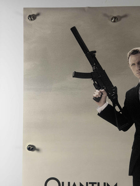 QUANTUM OF SOLACE 2008 Original Movie Poster 27x40 DS Rolled Daniel Craig James Bond