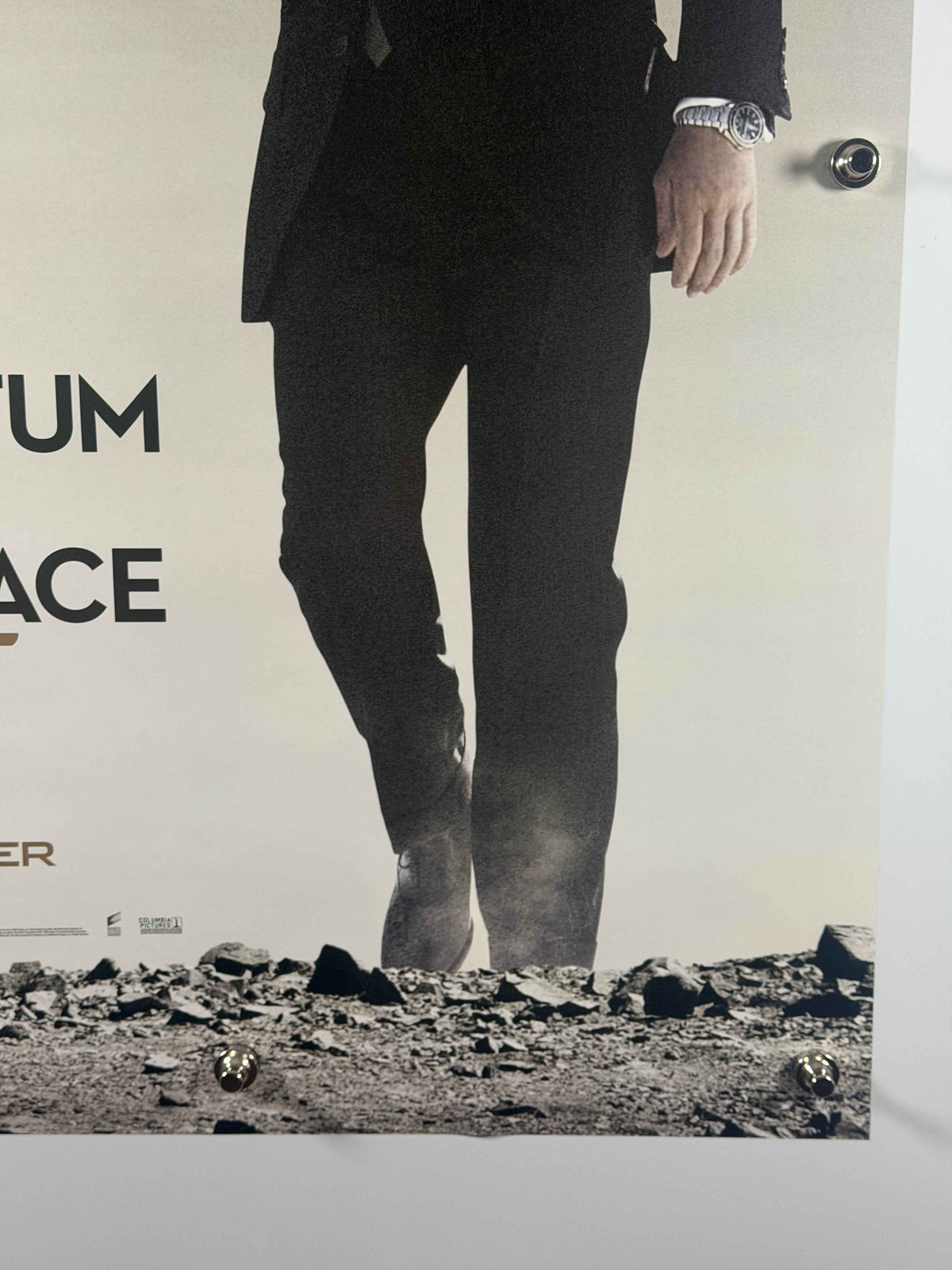 QUANTUM OF SOLACE 2008 Original Movie Poster 27x40 DS Rolled Daniel Craig James Bond