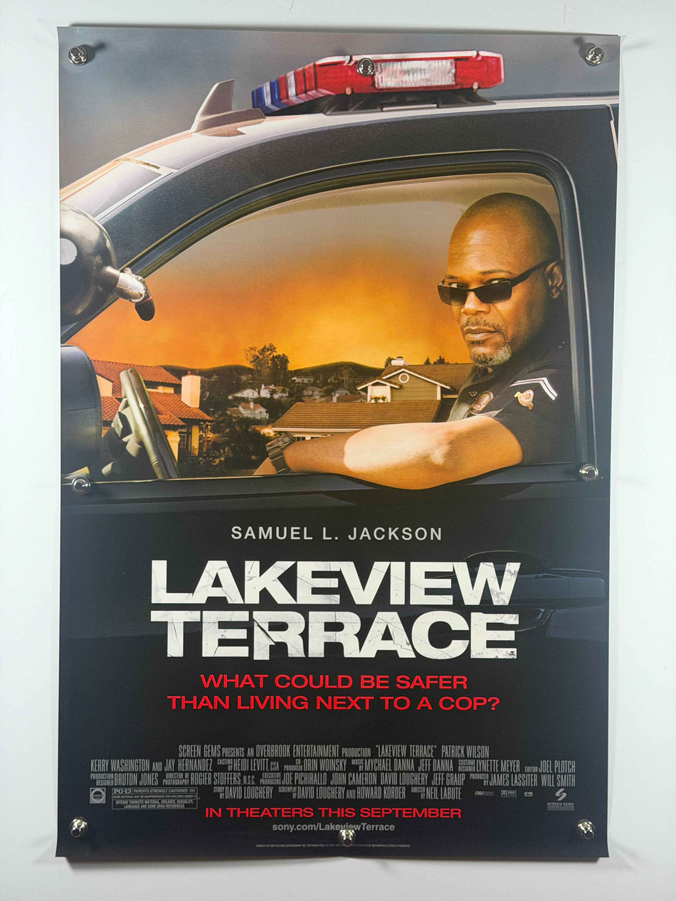 LAKEVIEW TERRACE 2008 Original Movie Poster 27x40 SS Rolled Poster Samuel L. Jackson