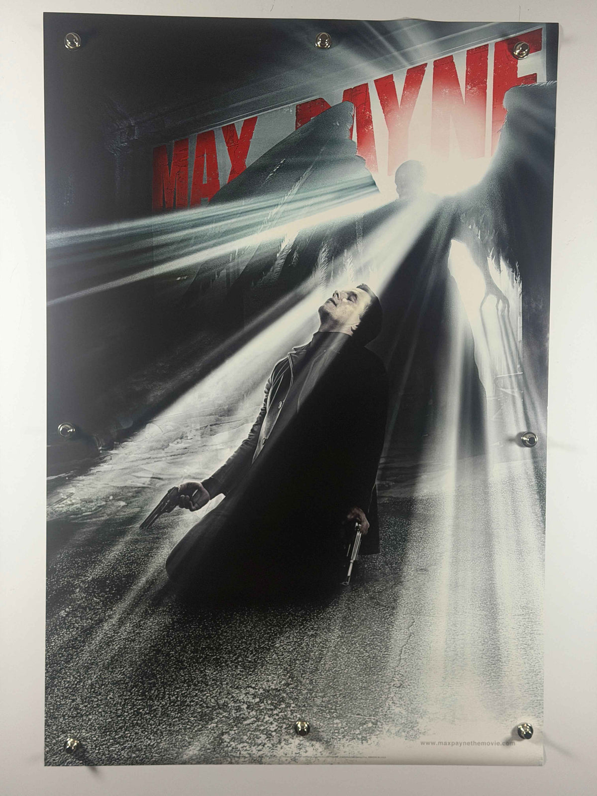 MAX PAYNE 2008 Original Movie Poster 27x40 DS Rolled Mark Wahlberg