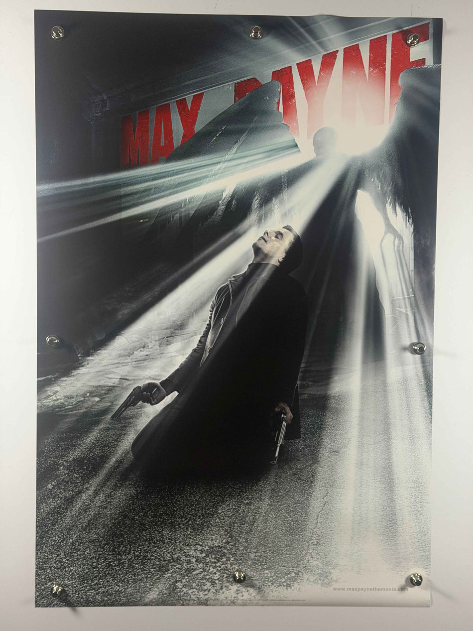MAX PAYNE 2008 Original Movie Poster 27x40 DS Rolled Mark Wahlberg