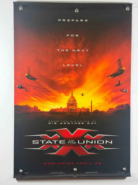 XXX: STATE OF THE UNION 2005 Original Advance Movie Poster 27x40 Rolled Poster Ice Cube