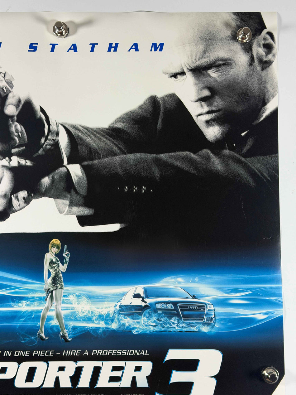 TRANSPORTER 3 2008 Original Movie Poster 27x40 DS Rolled Jason Statham