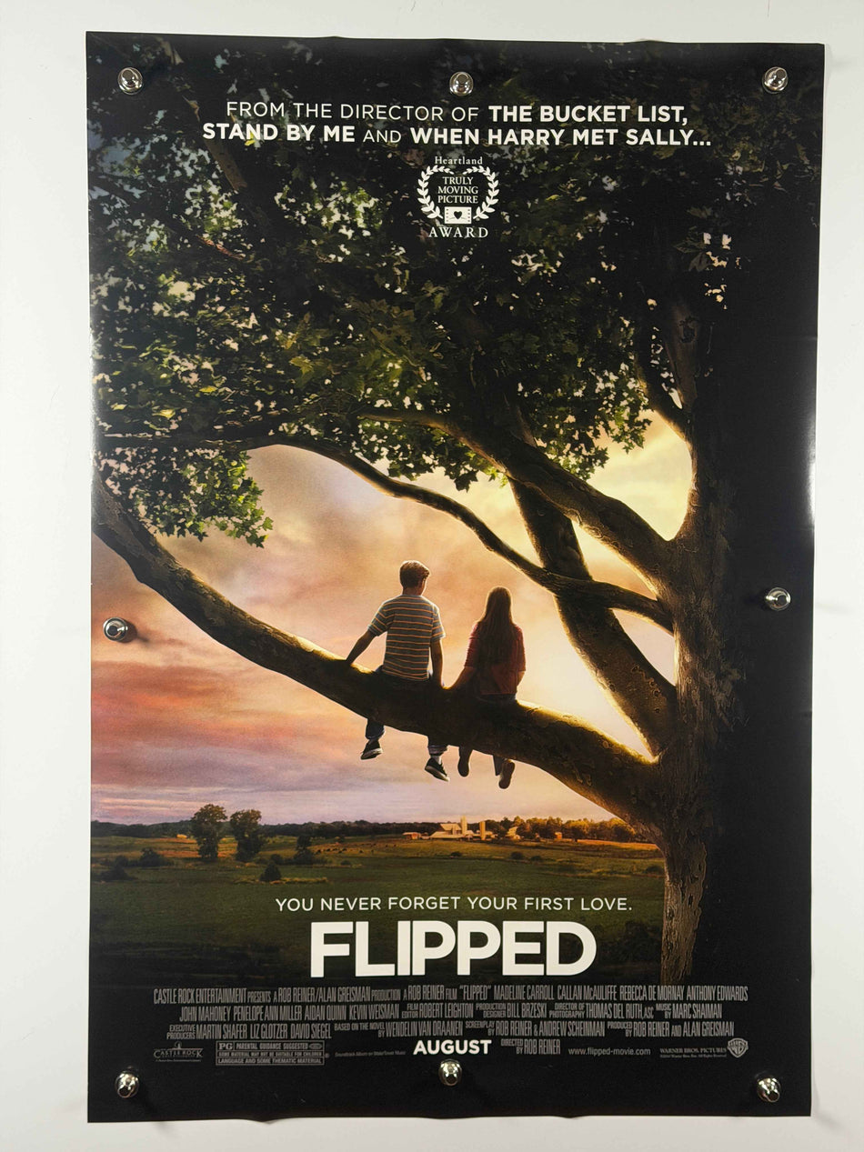 FLIPPED 2010 Original Movie Poster 27x40 DS Rolled Poster Rob Reiner Romance Drama