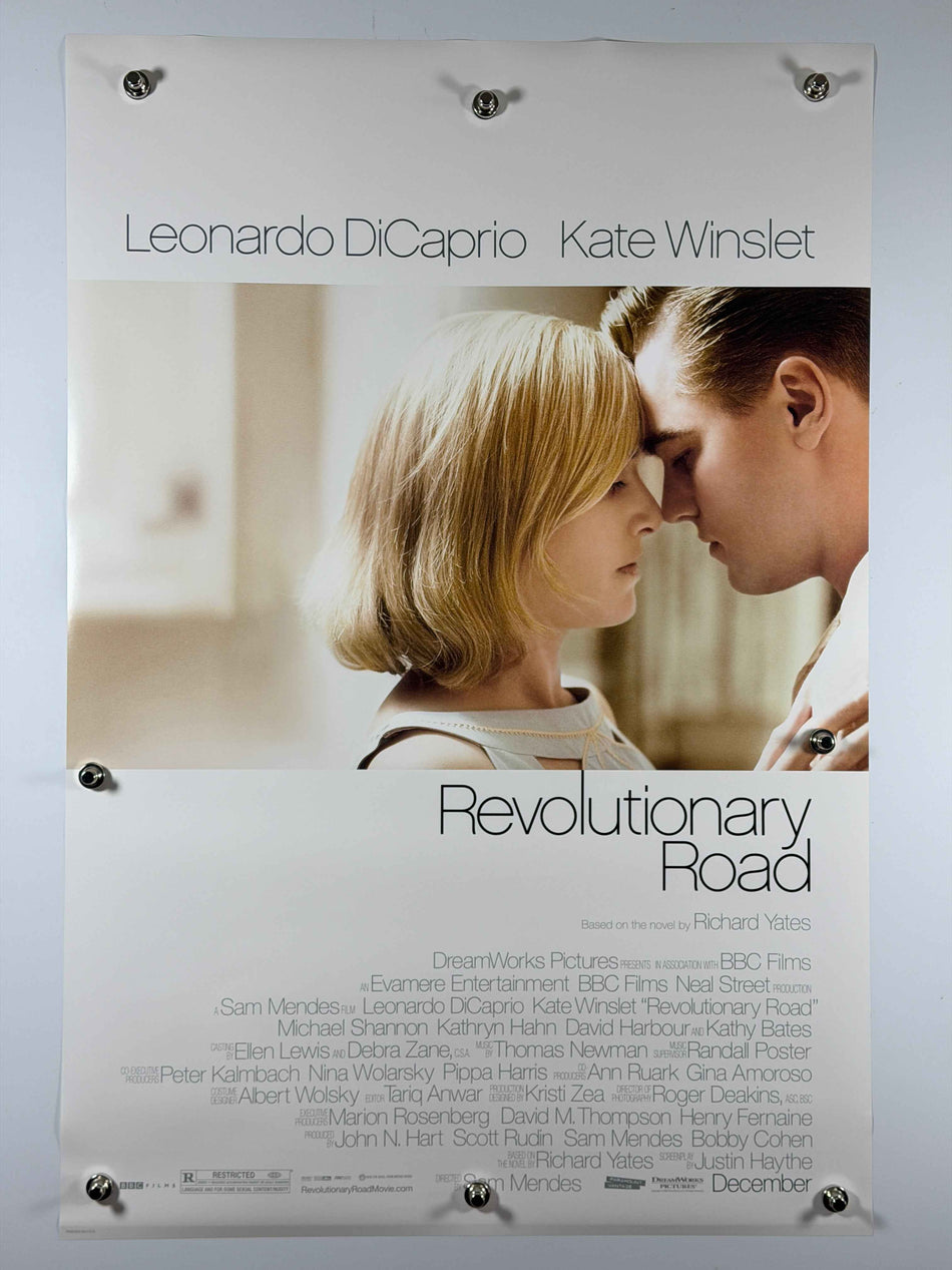 REVOLUTIONARY ROAD 2008 Original Movie Poster 27x40 DS Rolled Leonardo DiCaprio Kate Winslet