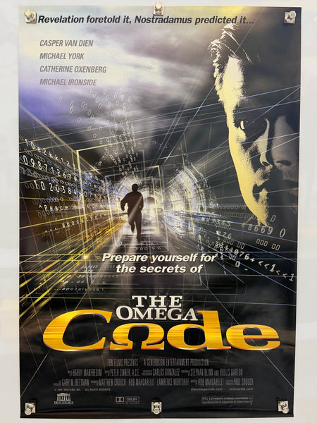 THE OMEGA CODE Theatrical poster - exact item front