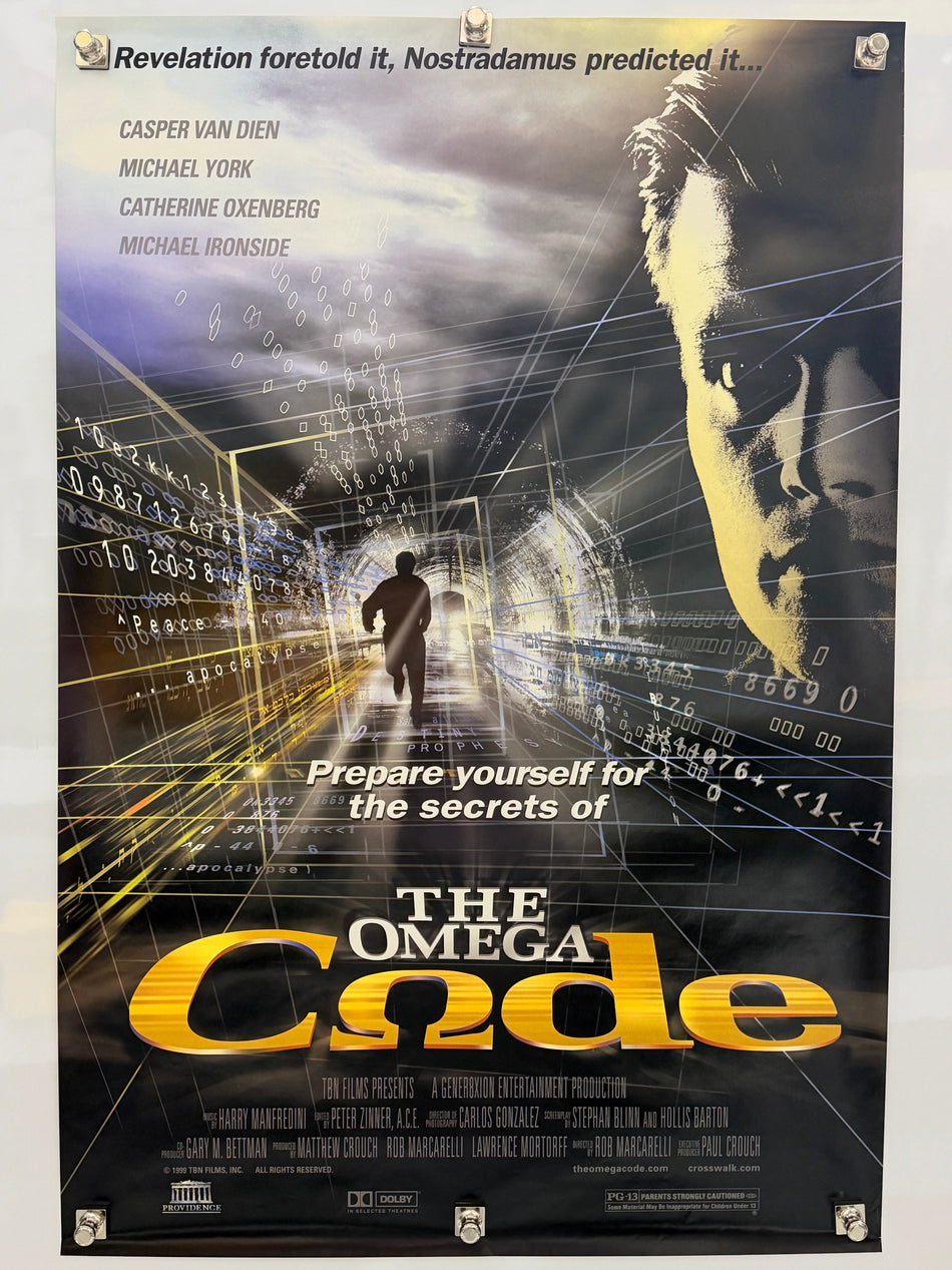 THE OMEGA CODE Theatrical poster - exact item front