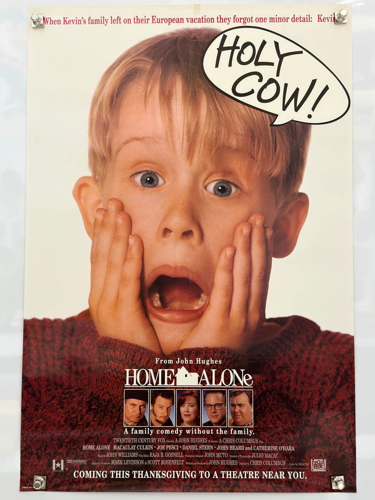 HOME ALONE Advance poster - exact item front