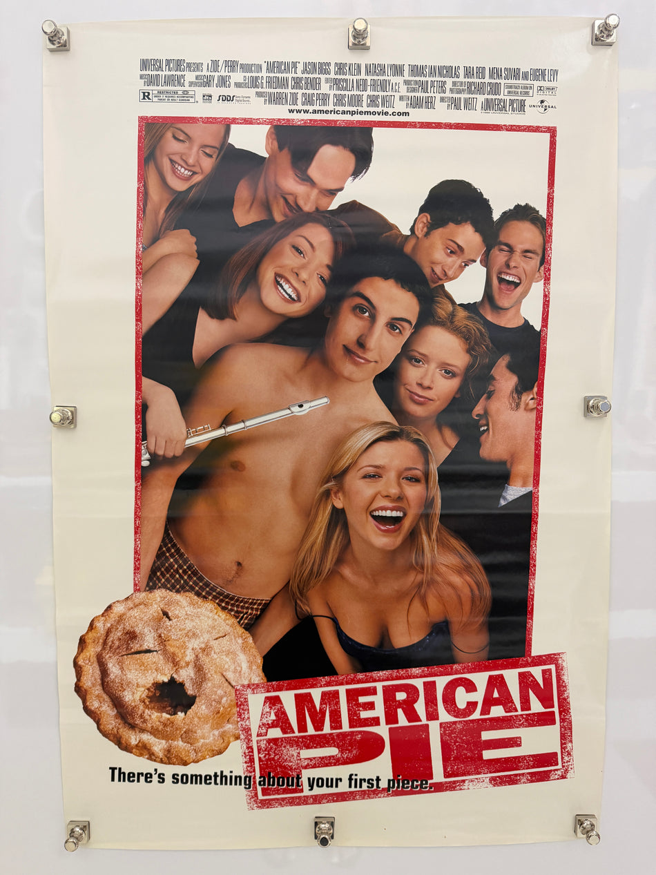 American Pie 1999 Original Movie Poster 27x40 DS Rolled Jason Biggs