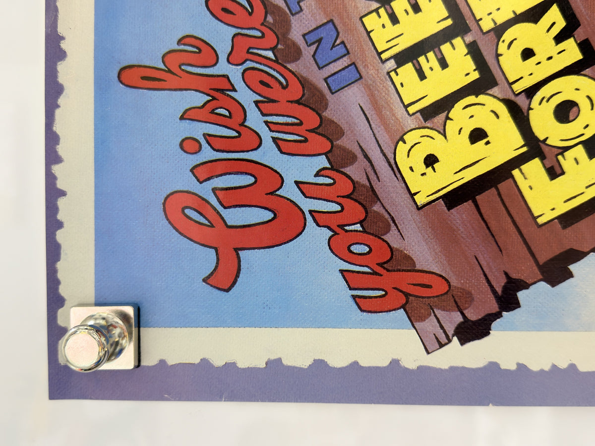 Budweiser poster detail