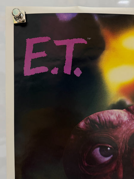 E.T. Spaceship #1 poster lower left detail
