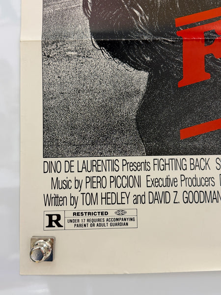 1982 Fighting Back original movie poster - full view