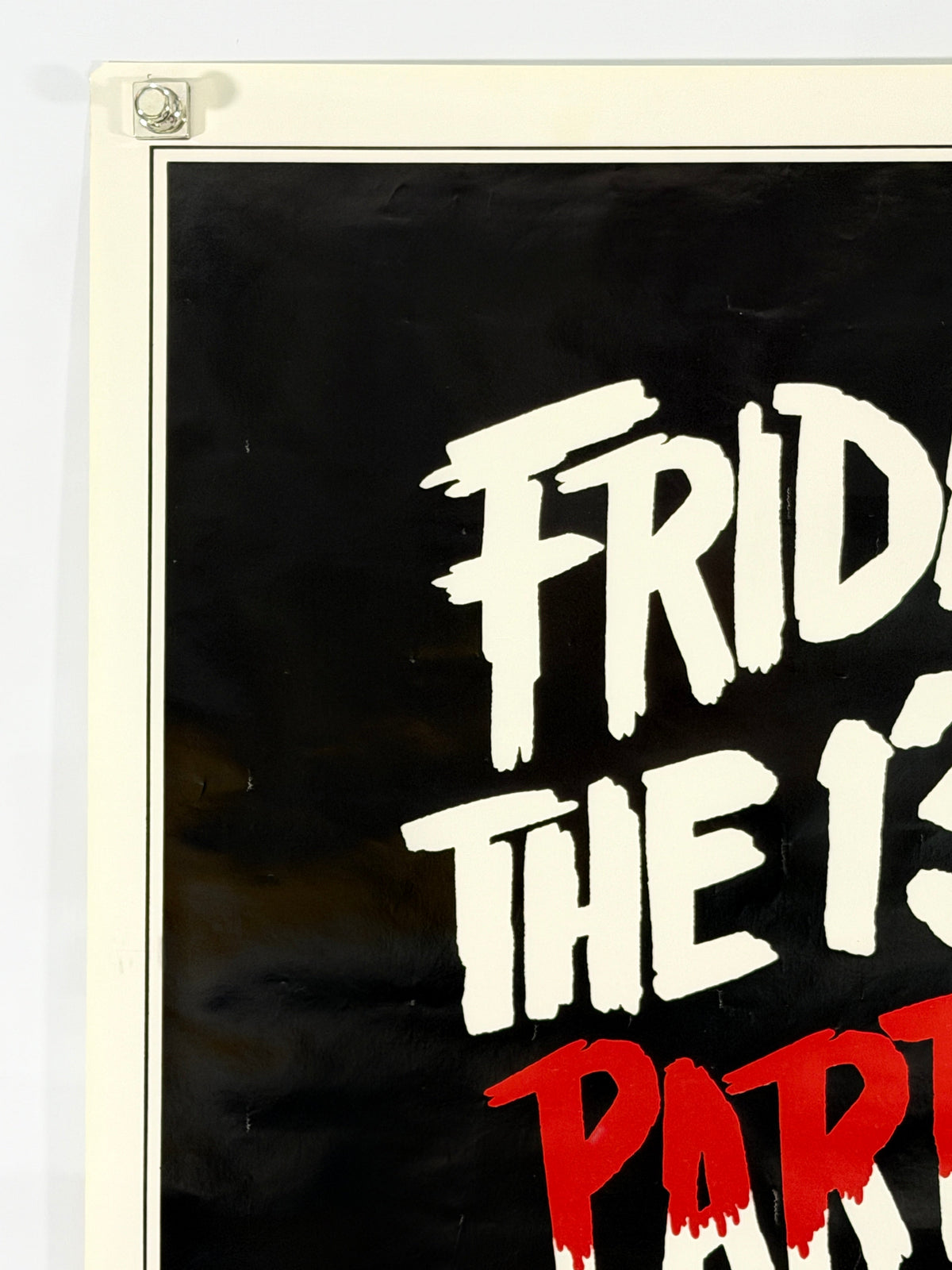 Detail photo of actual poster