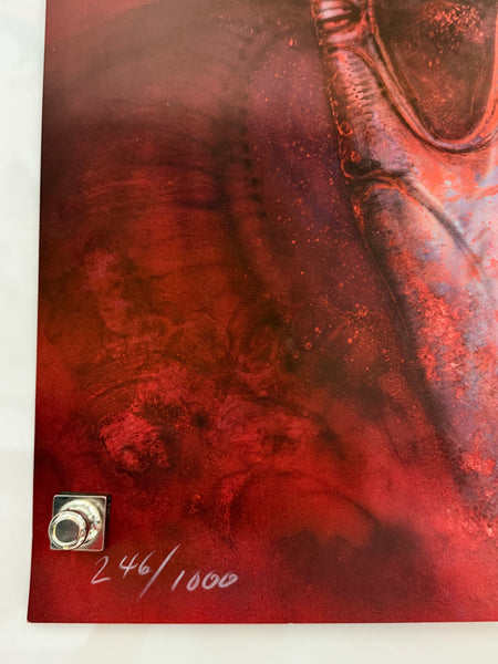 Future-Kill H.R. Giger poster detail