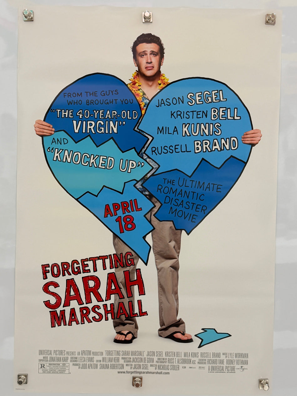 Forgetting Sarah Marshall (2008) poster — full view of exact item