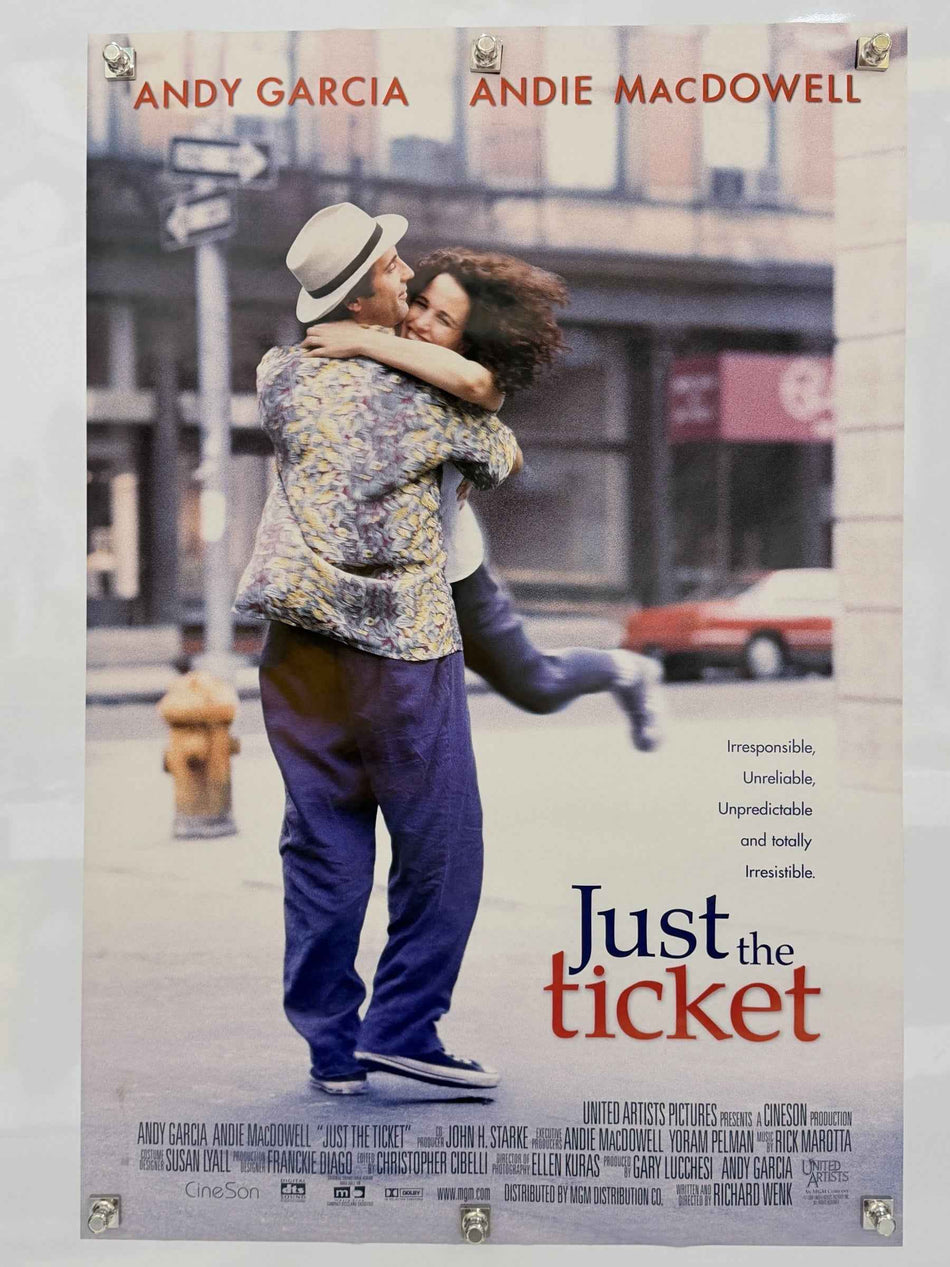 Just the Ticket (1998) Original Double-Sided Movie Poster 27x40