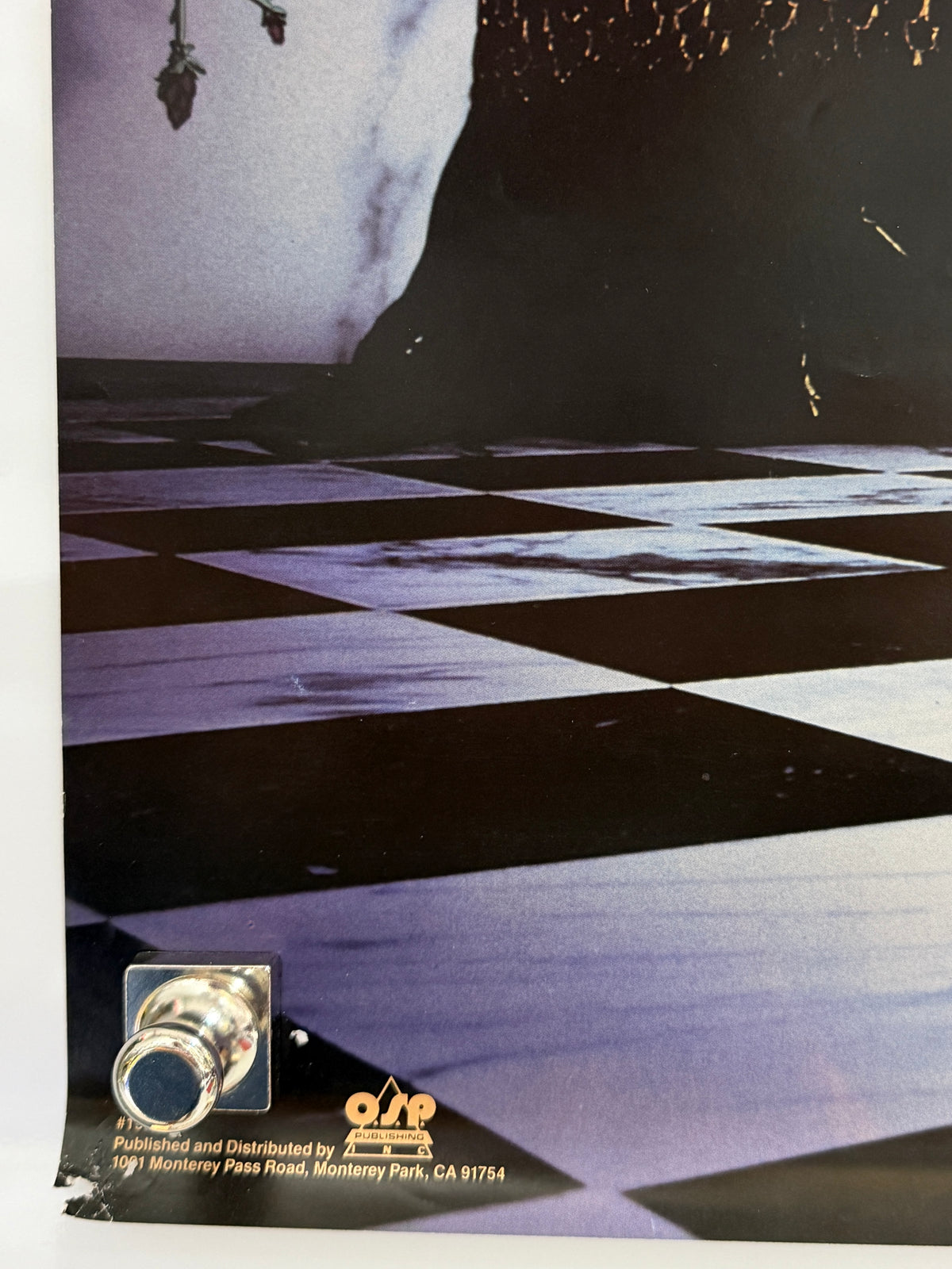 1991 The Addams Family Original OSP Licensed Poster 23x35 Rolled — detail 1