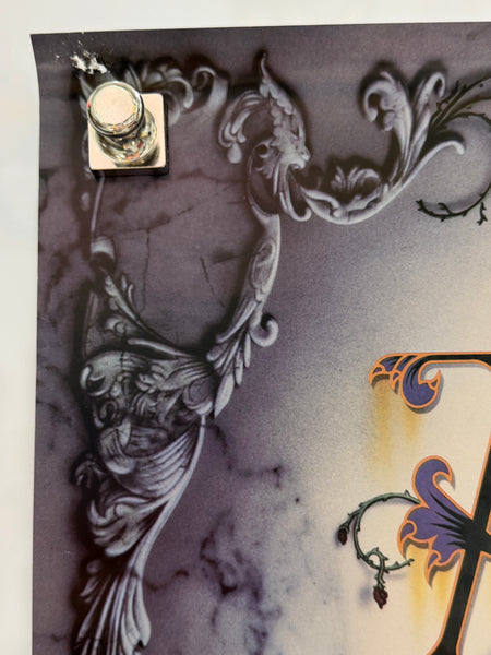 1991 The Addams Family Original OSP Licensed Poster 23x35 Rolled — detail 2