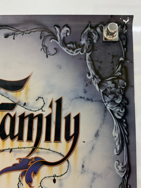 1991 The Addams Family Original OSP Licensed Poster 23x35 Rolled — detail 3