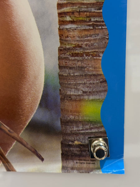 1993 The Bikini Open #2289 OSP Vintage Swimsuit Poster 23x35 Rolled — detail 5
