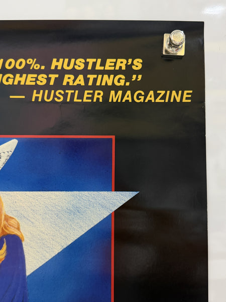1982 Debbie Does Dallas II Bambi Woods Original School Days Poster 26.5x38 — detail 4