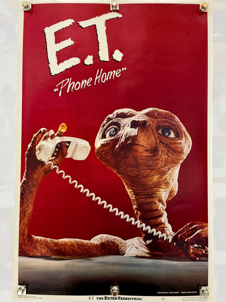 1982 E.T. Phone Home #4 Original Licensed C/G Sales Poster 23x35 Rolled — full poster