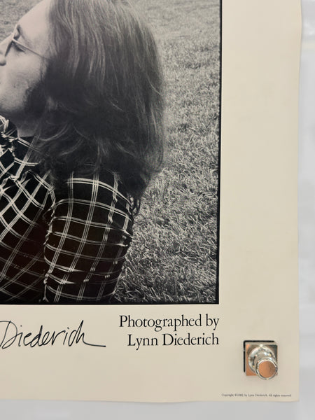 1981 John Lennon Yoko Ono Cambridge Mass 1973 Lynn Diederich Poster 24x18 — detail 5