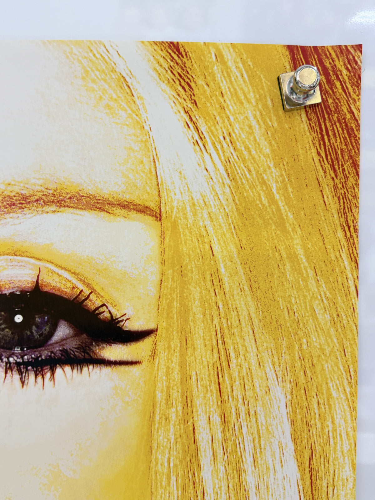 2001 Madonna Shhh Finger to Lips Portrait Poster 24x36 Rolled — detail 3