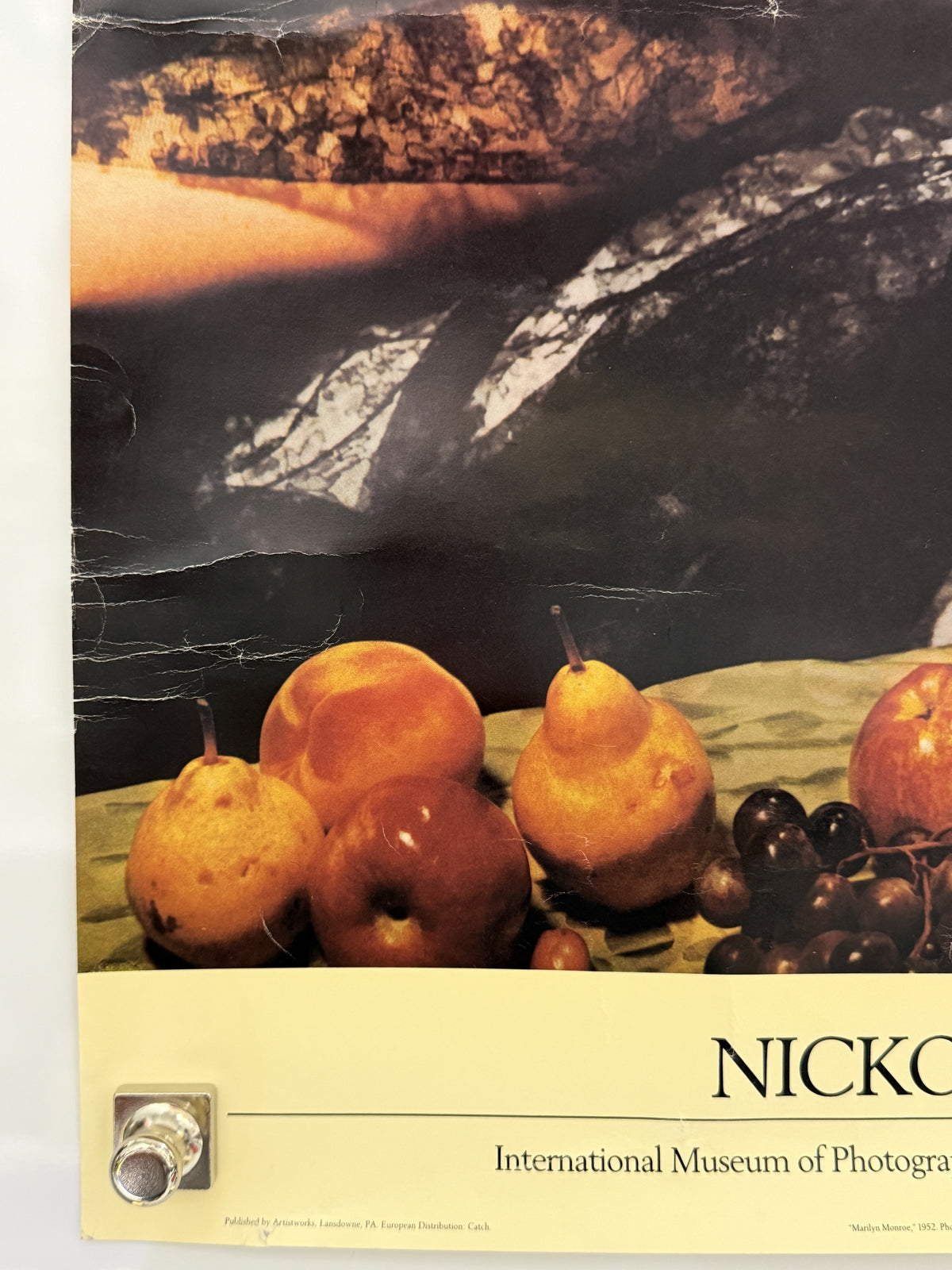 1988 Marilyn Monroe Nickolas Muray Museum Poster 20x28 George Eastman House — detail 1