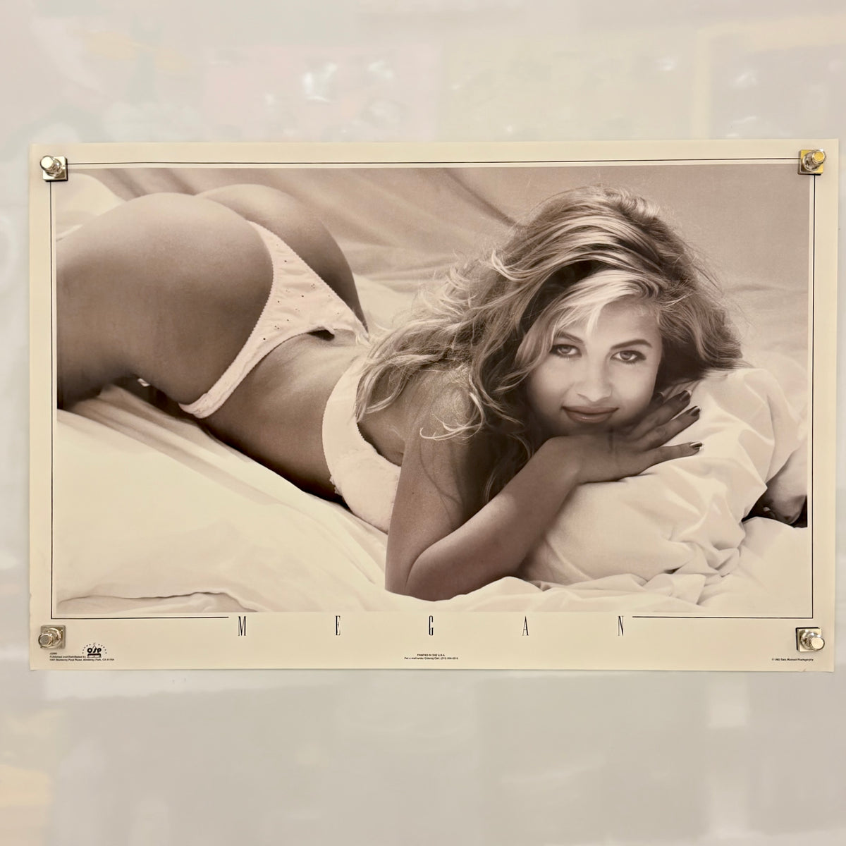 1993 Megan #2295 OSP Sam Maxwell Photography Poster 35x23 Rolled — full poster