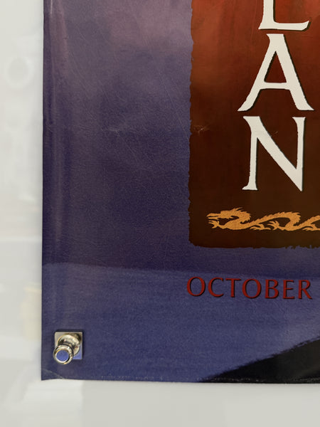 1998 Mulan October 16 Original British Quad Poster 40x30 Rolled — detail 6
