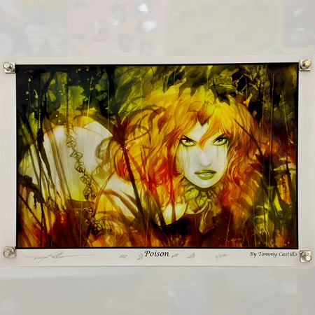 Undated Poison by Tommy Castillo Signed Numbered 5/500 Art Print 30x20 — full poster